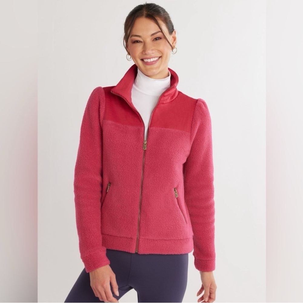 Dudley Stephens Raspberry Teddy Jacket